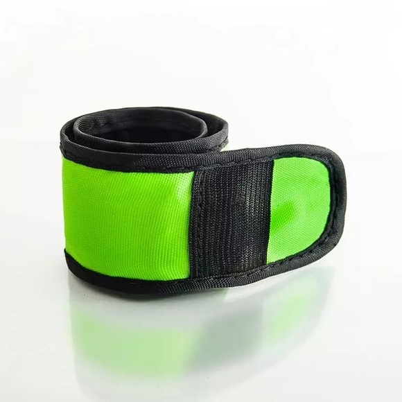 Slap Wristband Jogging Safety Led Lighted Running Waterproof Sports Armband 2/pk - Picture 4 of 6